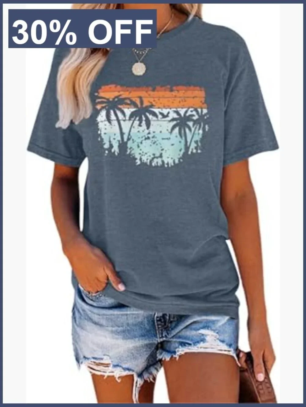 Women Los Angeles Graphic T Shirt California Letter Print Short Sleeve Tee